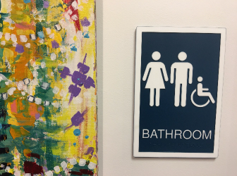 Bathroom ADA Signs Made by The ADA Factory in USA