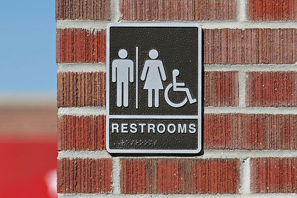Custom ADA Restroom Signs in USA by The ADA Factory